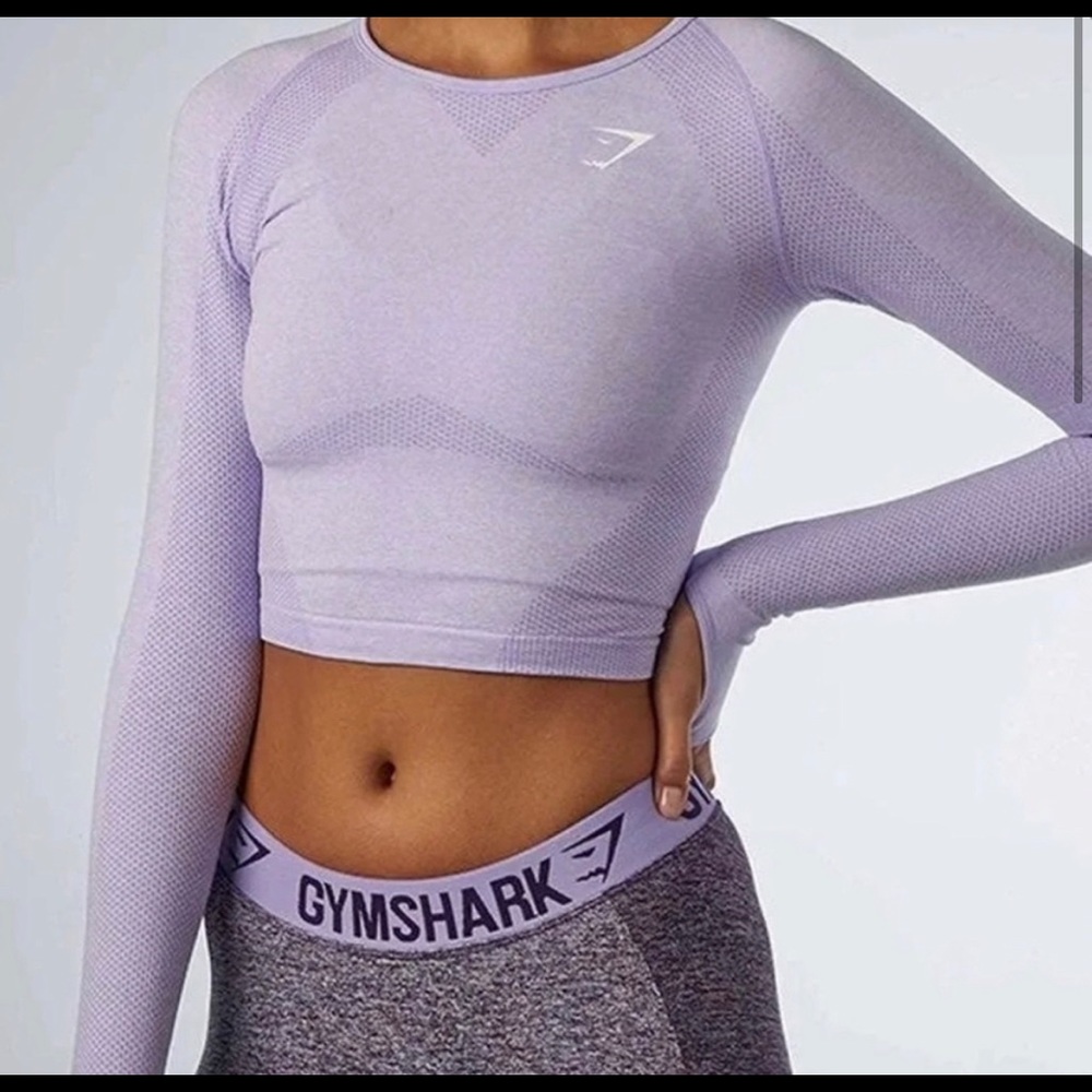 Gymshark vital seamless long sleeve crop top